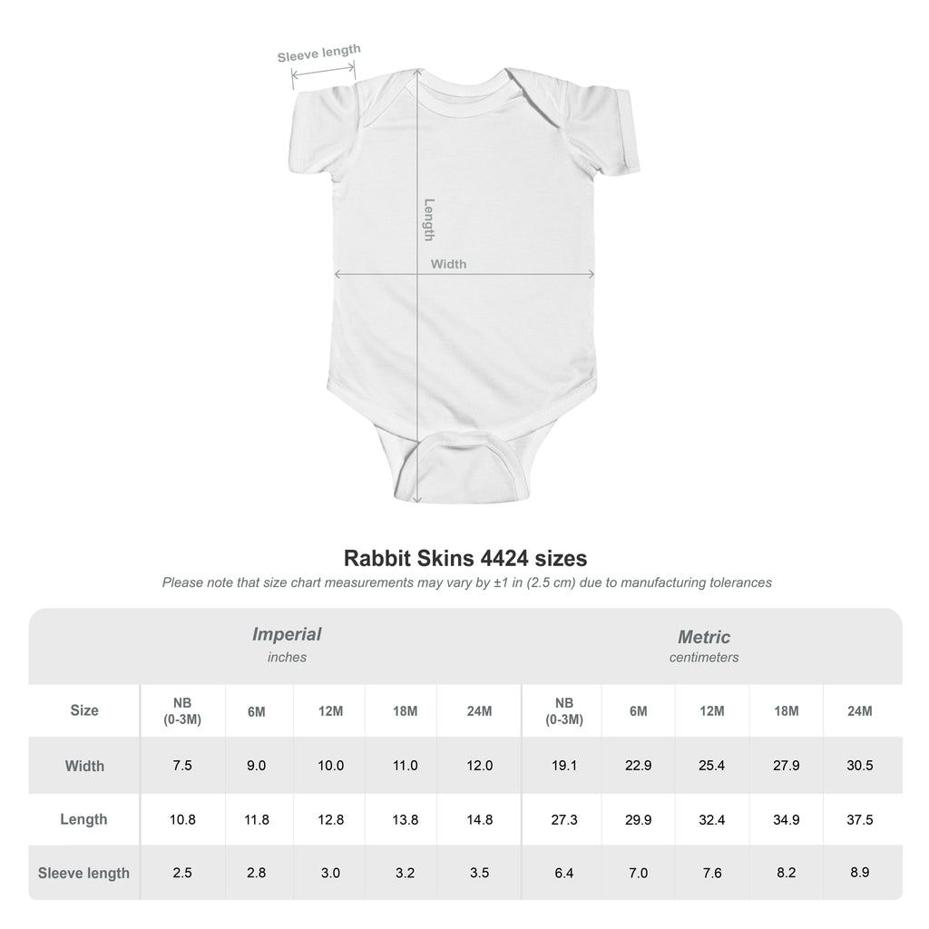Infant Bodysuit "I Want a Pocket for My Cutie" - Baby Onesie with Soda & Fries Graphic