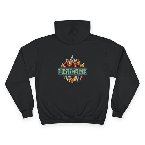 Champion Fire Graphic Hoodie, Cozy Casual Wear, Unique Gifts for Him/Her, Perfect for Everyday Comfort, Ideal for Cool Weather, [...]