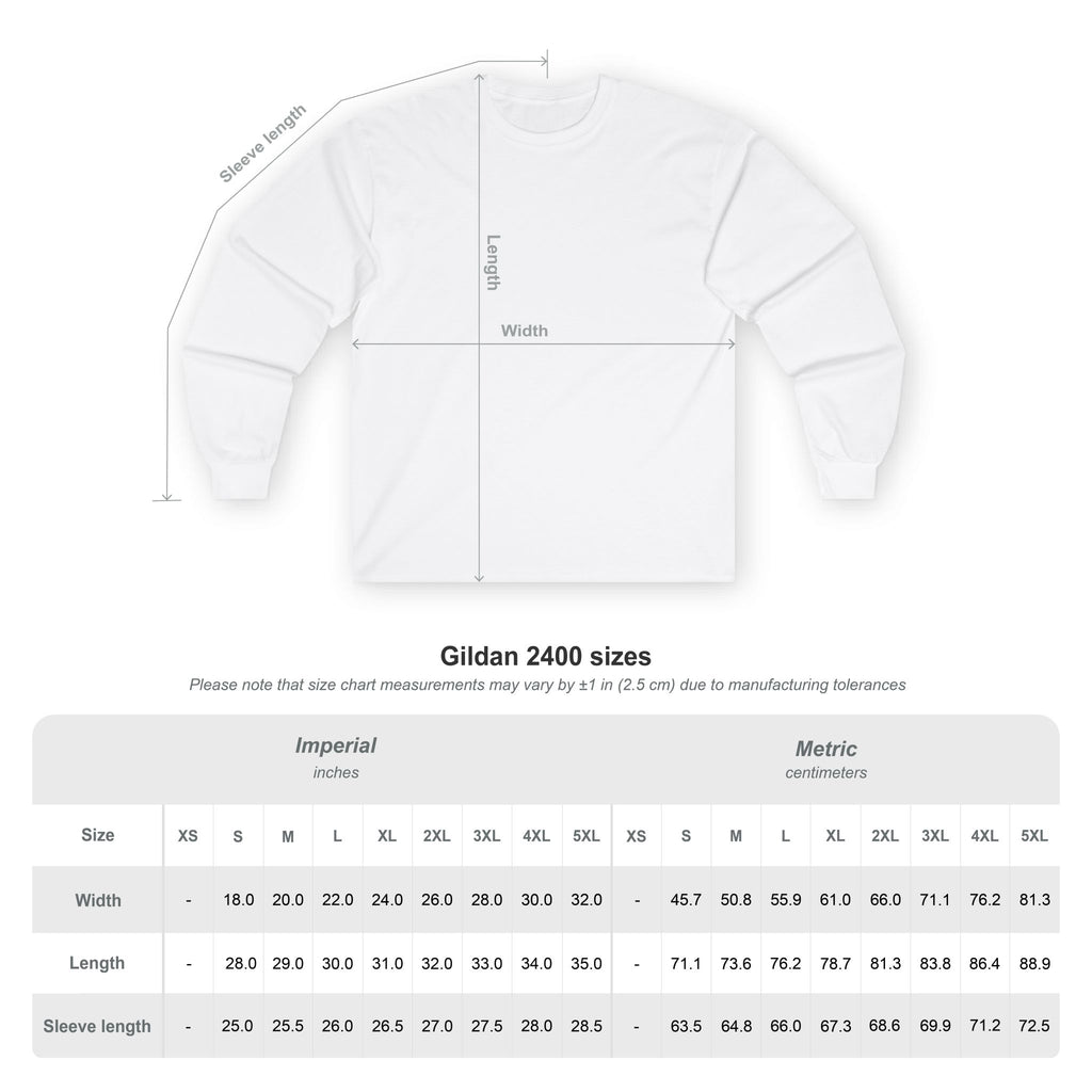 Woolworths Bag Tee, Unisex Long Sleeve Cotton Shirt, Funny Graphic Tee, Gift for Friends, Casual Wear, Holiday Apparel