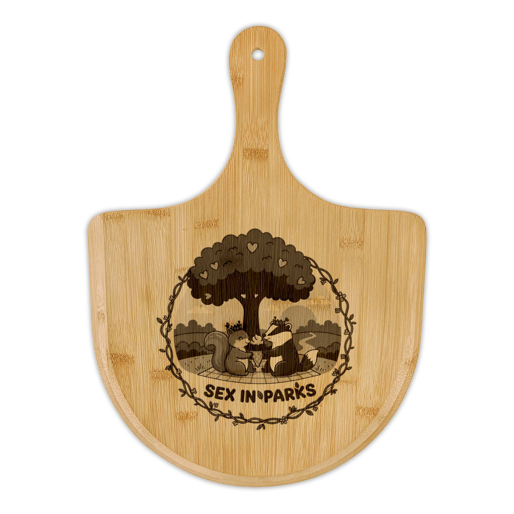 Bamboo Pizza Board (Engraving)
