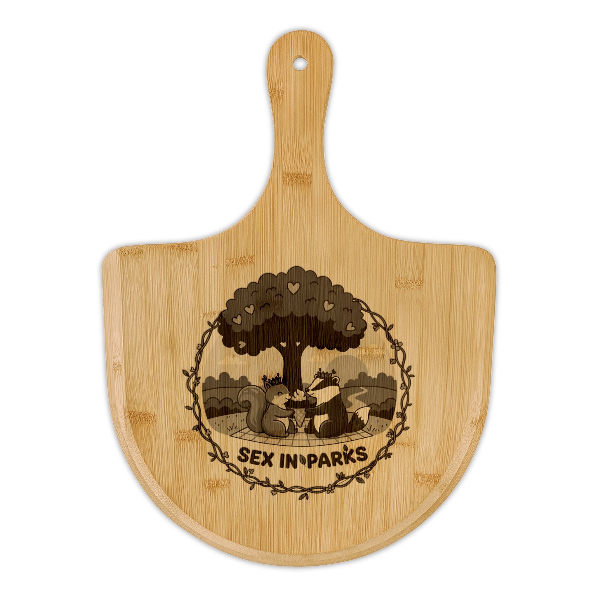 Bamboo Pizza Board (Engraving)